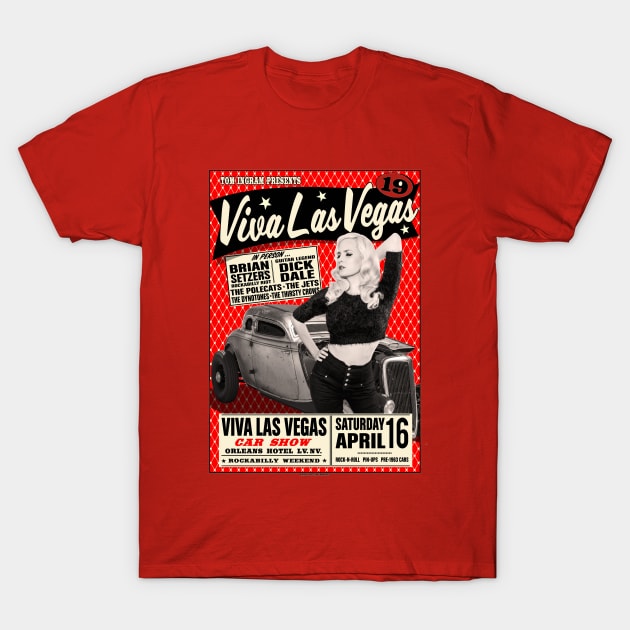 Viva Las Vegas T-Shirt by RisingAboveBedlam